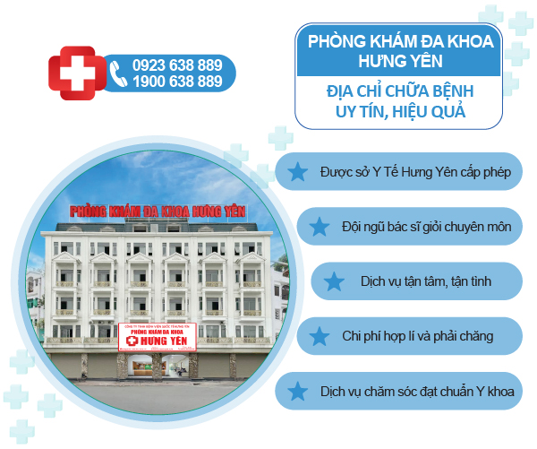 phòng khám đa khoa hưng yên - địa chỉ chữa bệnh viêm tinh hoàn ở Hưng Yên uy tín