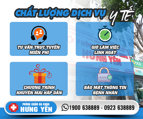 chất lượng của phòng khám đa khoa hưng yên