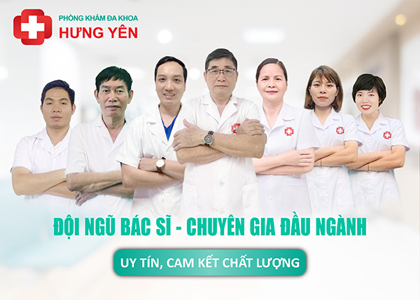 Đội ngũ bác sĩ của phòng khám đa khoa hưng yên