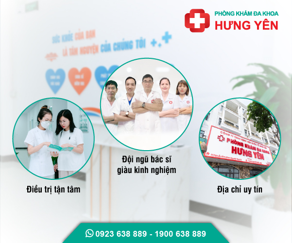 phòng khám đa khoa hưng yên là địa chỉ khám chữa bệnh uy tín, hiệu quả và tiết kiệm nhất