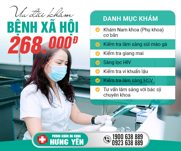 gói khám bệnh xã hội của phòng khám đa khoa hưng yên