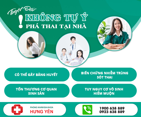 không tự ý phá thai tại nhà