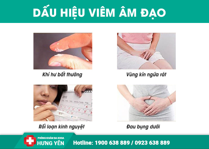 dấu hiệu viêm âm đạo là gì